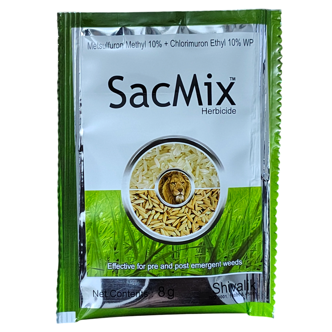 metsulfuron methyl herbicide trade names Sacmix Herbicide (Metsulfuron Methyl 10% + Chlorimuron Ethyl 10%)