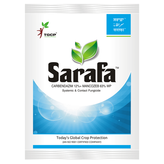 Sarafa (Carbendazim 12% + Mancozeb 63% WP) Fungicide