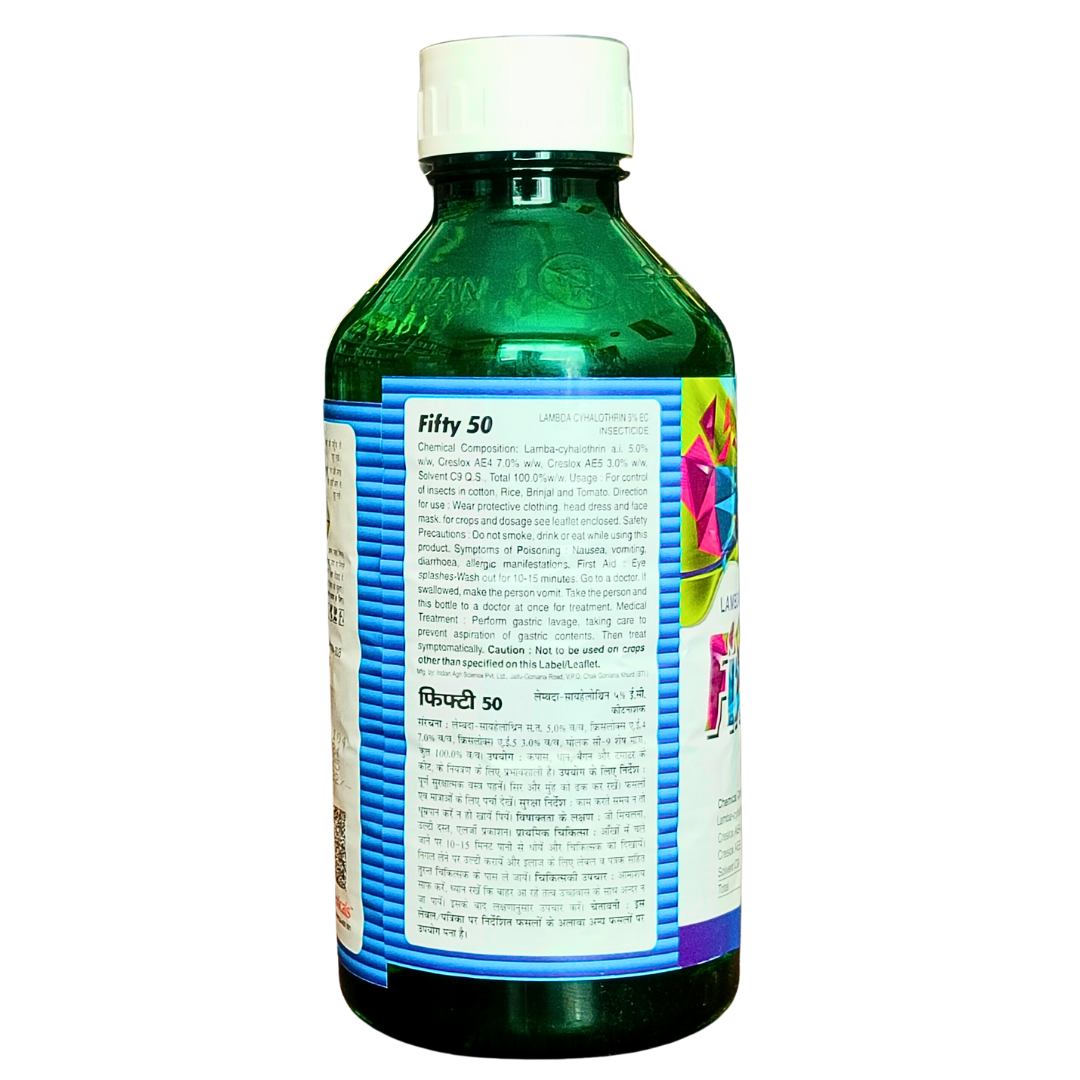 Fifty50 - Lambda Cyhalothrin 5% EC Insecticide