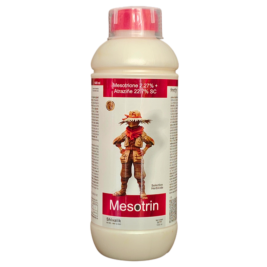 Mesotrin Herbicide Mesotrione 2.27% w/w + Atrazine 22.7% w/w SC