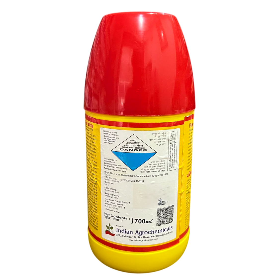 Parinda Gold Pendimethalin 38.7% CS Herbicide