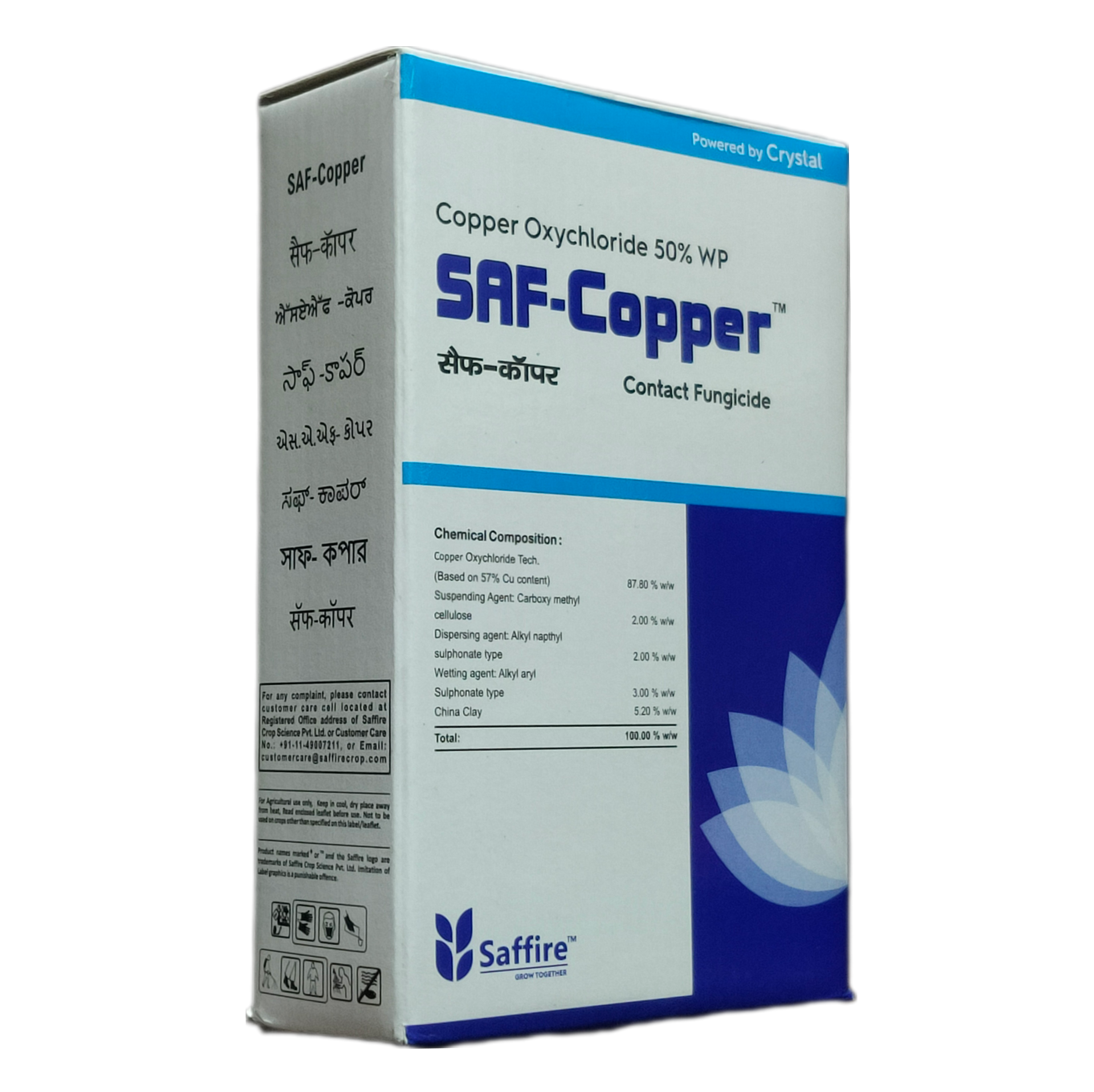 Copper Oxychloride 50 WP Fungicide SafCopper FarmMate.in
