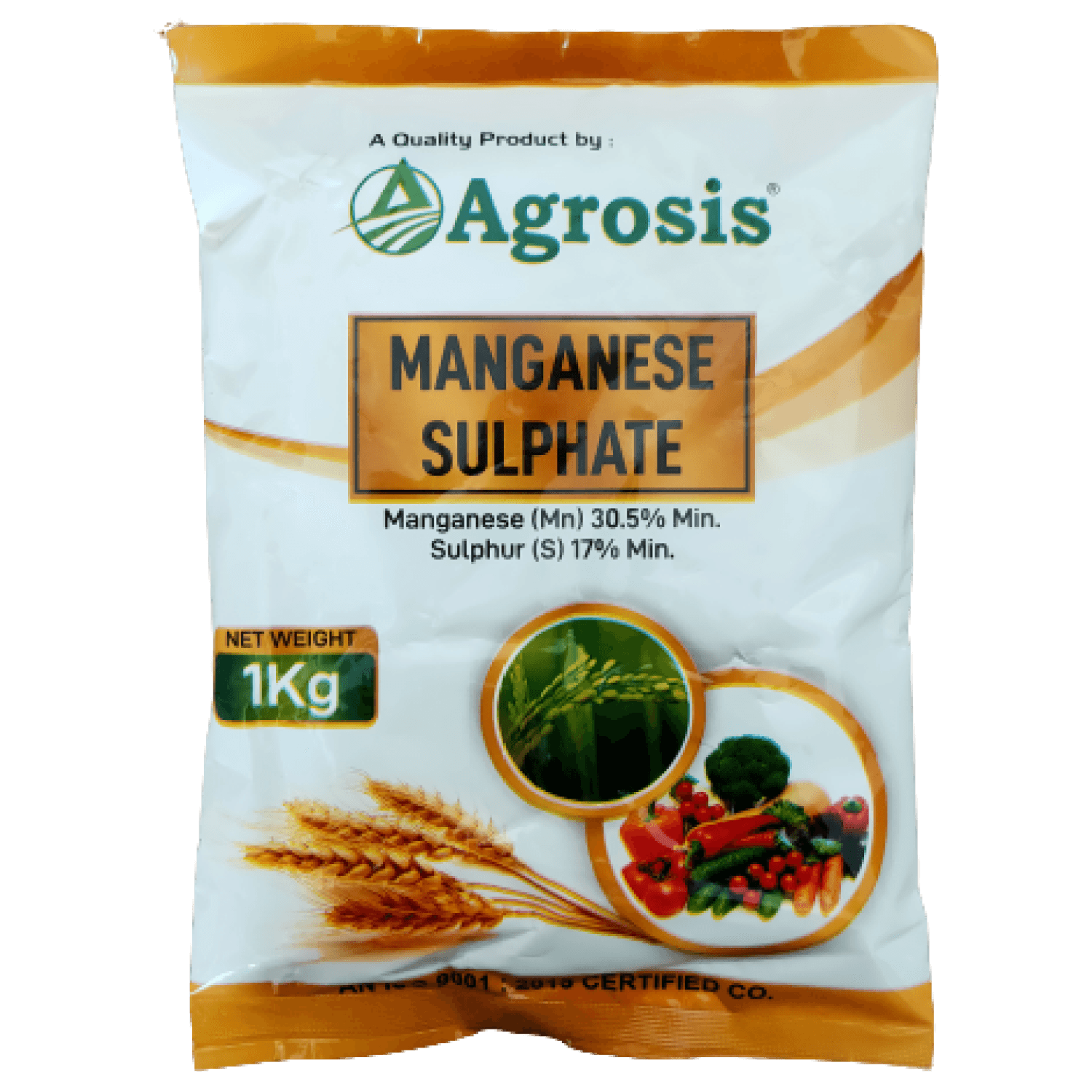 Agrosis Manganese Sulphate Micronutrient Fertilizer for Foliar Spray