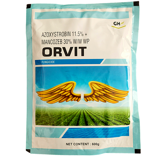 Orvit Azoxystrobin 11.5% + Mancozeb 30% WG Fungicide