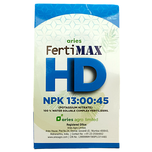 Aries FertiMax HD NPK 13:00:45 Fertilizer (Dose-200gm/acre)