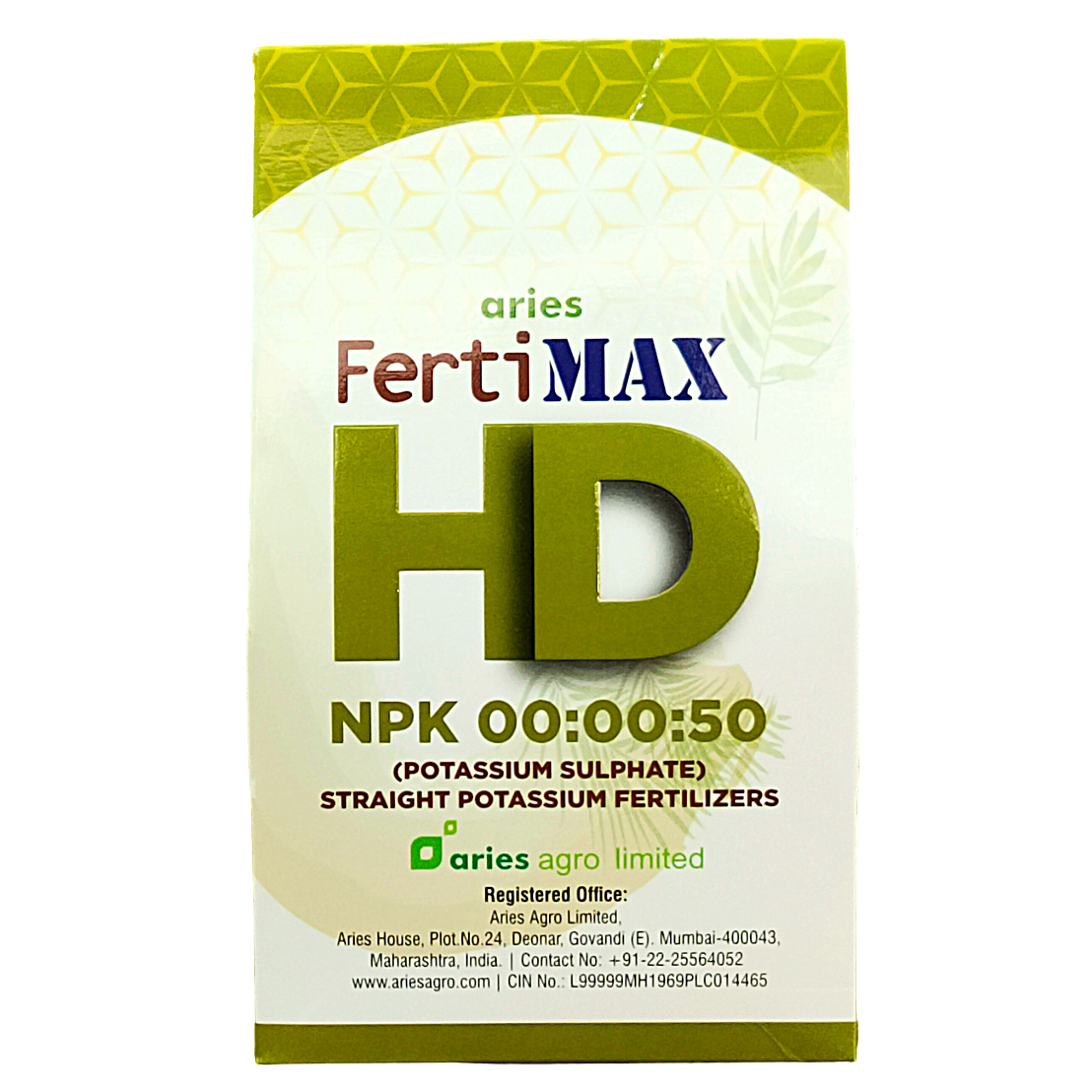 Aries FertiMax HD NPK 00:00:50 Fertilizer (Dose - 200gm/acre)