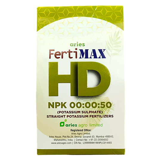 Aries FertiMax HD NPK 00:00:50 Fertilizer (Dose - 200gm/acre)