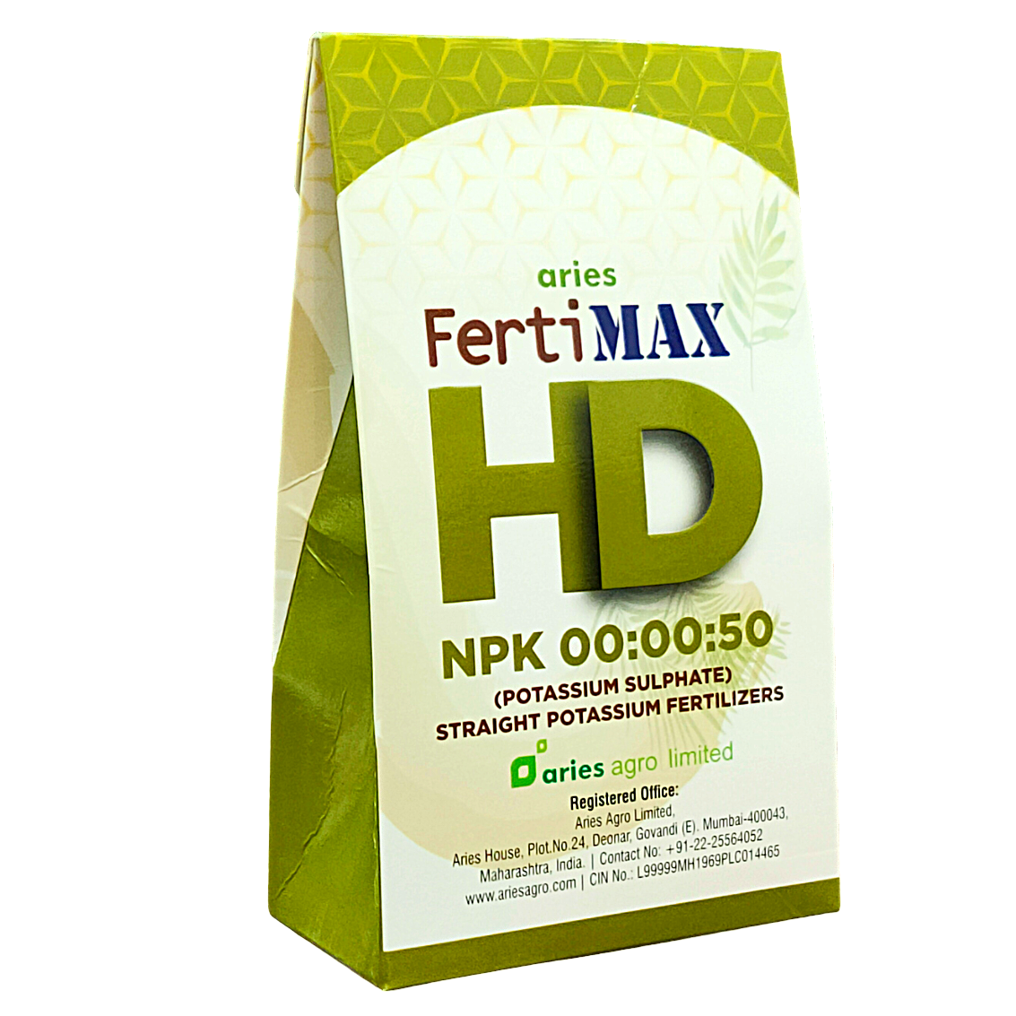 Aries FertiMax HD NPK 00:00:50 Fertilizer (Dose - 200gm/acre)