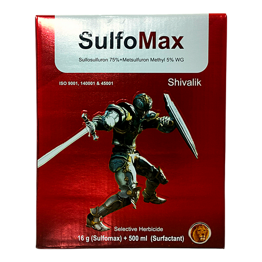 Sulfo Max - Sulfosulfuron 75%+ Metsulfuron methyl 5% WG Herbicide