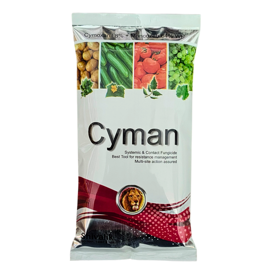 Cyman Cymoxanil 8% + Mancozeb 64% WP Fungicide