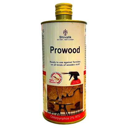 Prowood - Ready to use against termites on all kinds of wood stuff.