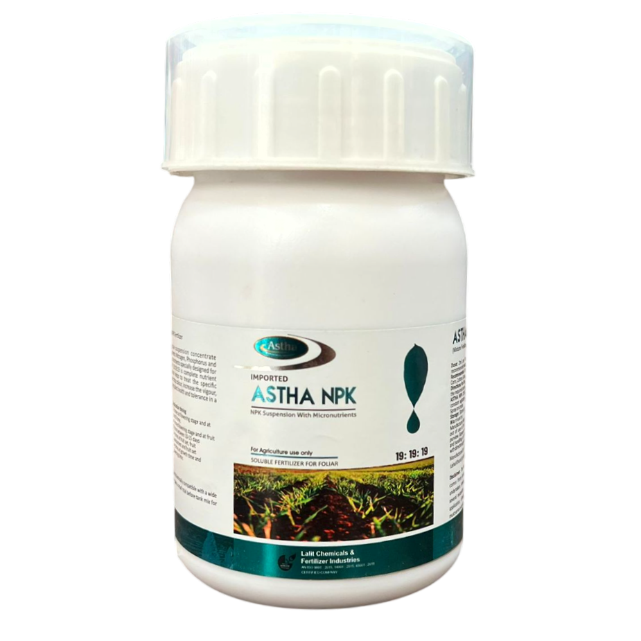 आस्था एनपीके 19:19:19 (सूक्ष्म पोषक तत्वों सहित एनपीके सस्पेंशन)