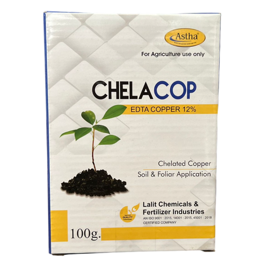 Chelacop Chelated Copper (EDTA Copper 12%) Micronutrient Fertilizer