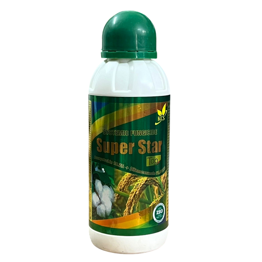 Super Star Top (Azoxystrobin 18.2% + Difenoconazole 11.4% SC) Systemic Fungicide