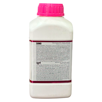Sumo – Tebuconazole 10% + Sulphur 65% WG Fungicide