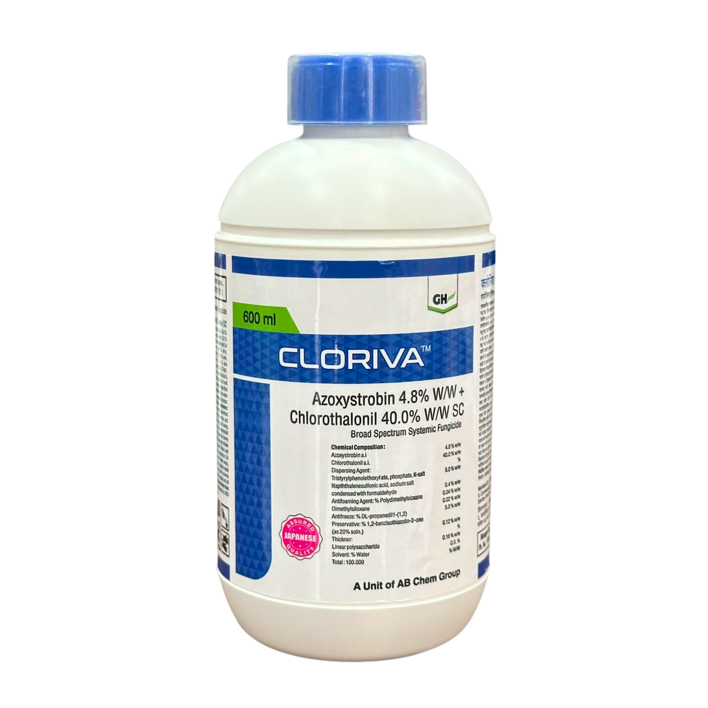 Cloriva – Azoxystrobin 4.8% + Chlorothalonil 40% SC Fungicide