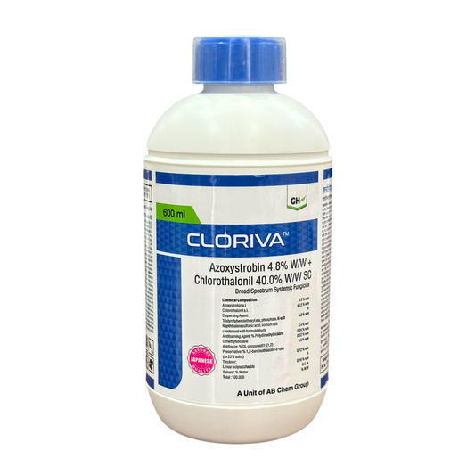 Cloriva – Azoxystrobin 4.8% + Chlorothalonil 40% SC Fungicide