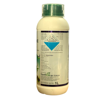Fascure Gold Tebuconazole 38.39% SC Fungicide bottle - label details
