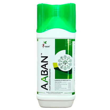 Aaban Gibberellic Acid 0.001% L Plant Growth Regulator bottle - FarmMate.in