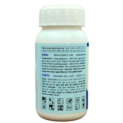 Adfas Insecticide label details