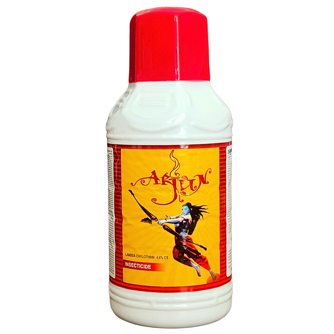 Arjun Lambda Cyhalothrin 4.9% CS Insecticide bottle - FarmMate.in
