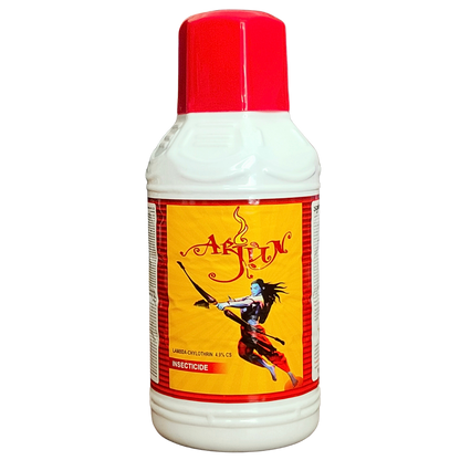 Arjun Lambda Cyhalothrin 4.9% CS Insecticide bottle - FarmMate.in