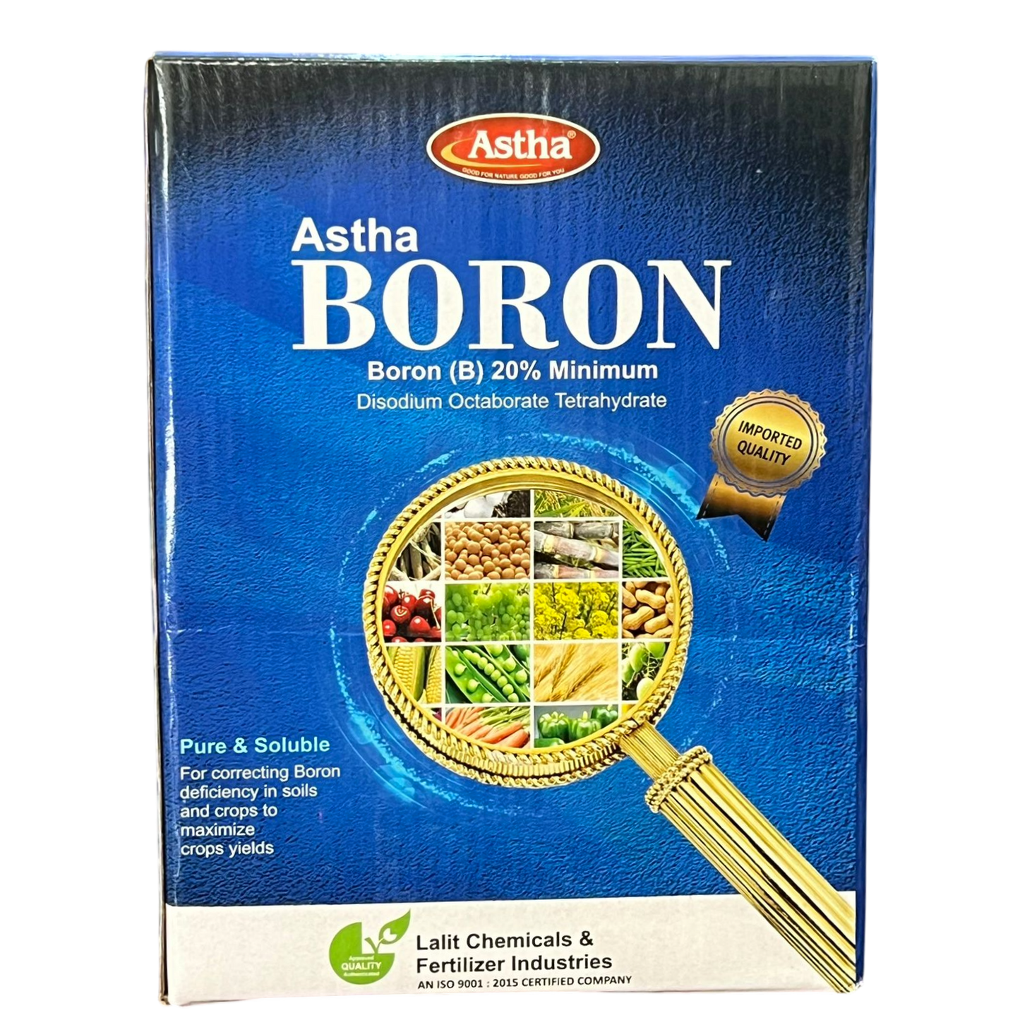Astha Boron 20% Micronutrient Fertilizer bottle - FarmMate.in