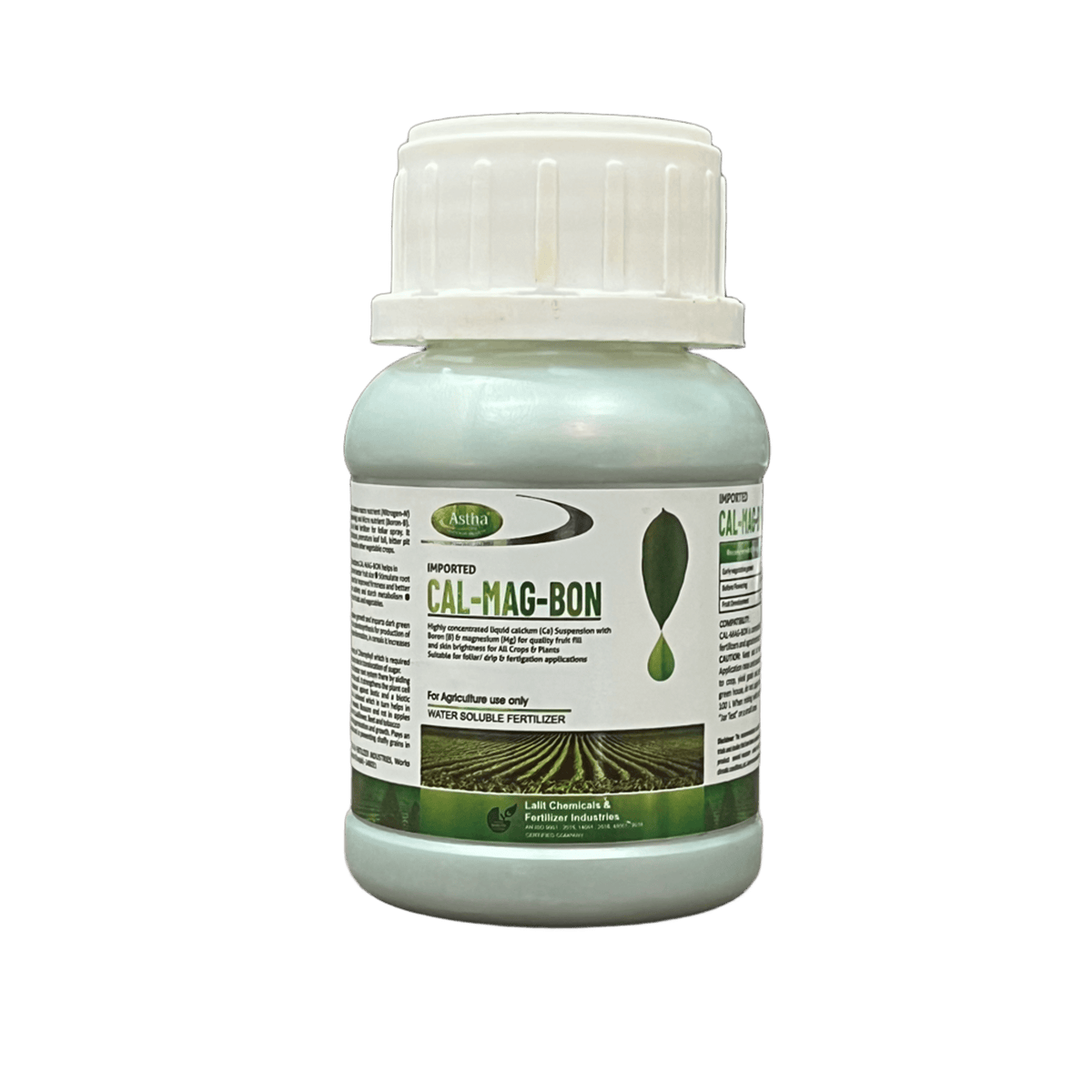 Astha CAL-MAG-BON Calcium Nitrate Fertilizer bottle - FarmMate.in