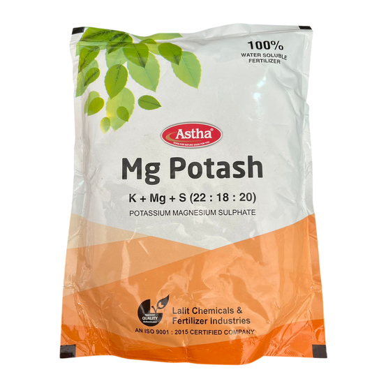 Astha Mg Potash Potassium Magnesium Sulphate Fertilizer pack