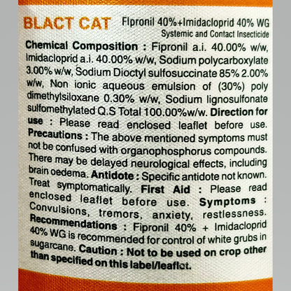 Black Cat Insecticide for white grub control