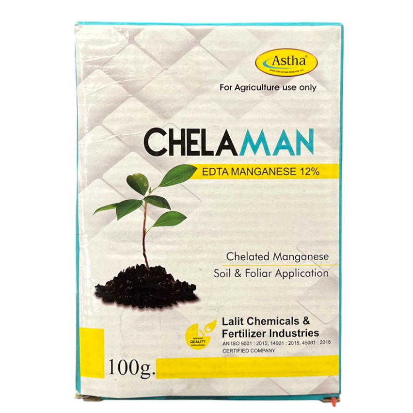 Chelaman Chelated Manganese EDTA 12% Fertilizer pack