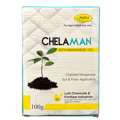Chelaman Chelated Manganese EDTA 12% Fertilizer pack