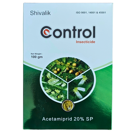 Control Acetamiprid 20% SP Insecticide bottle - FarmMate.in