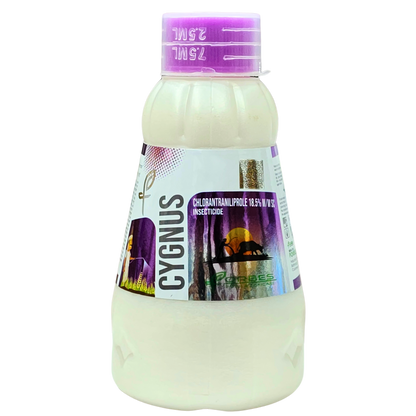 Cygnus Chlorantraniliprole 18.5% SC Insecticide bottle - FarmMate.in