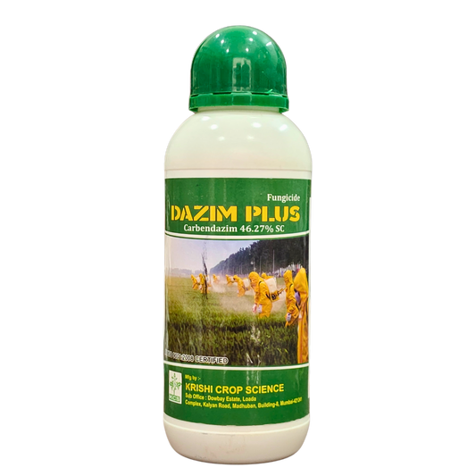 Dazim Plus Carbendazim 46.27% SC Fungicide bottle