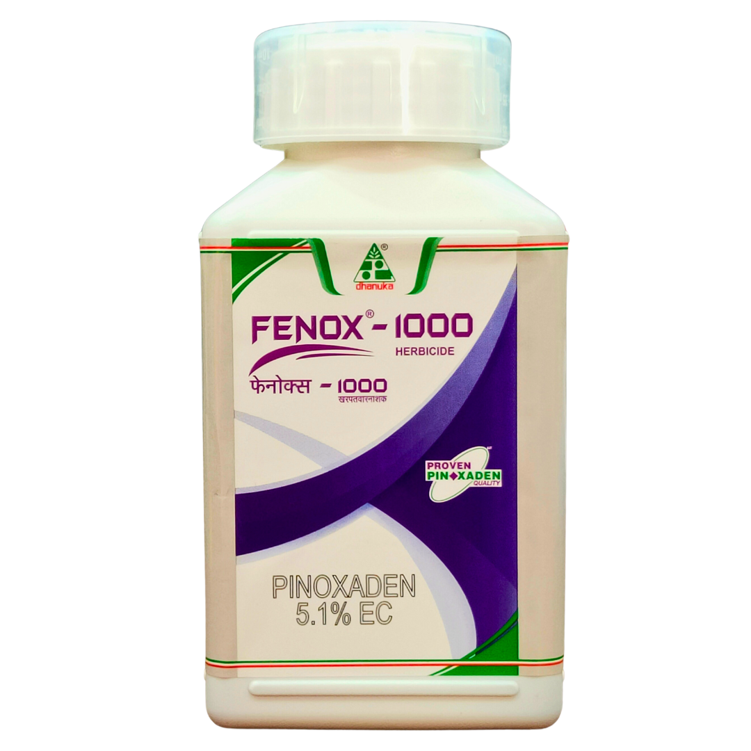 Dhanuka Fenox-1000 Pinoxaden 5.1% EC Herbicide bottle