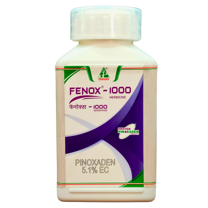 Dhanuka Fenox-1000 Pinoxaden 5.1% EC Herbicide bottle