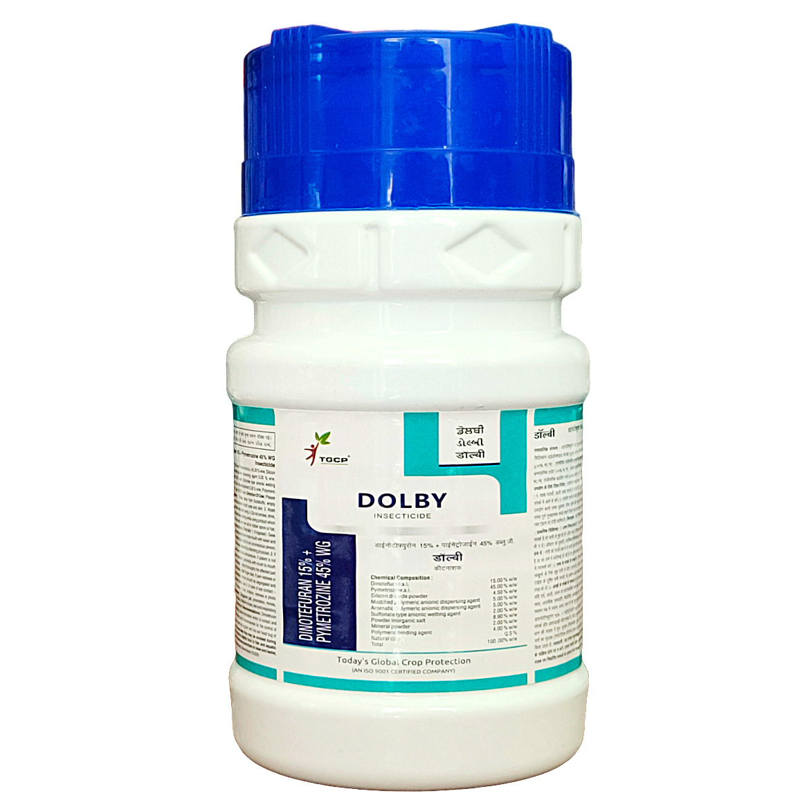 Dolby Dinotefuran 15% + Pymetrozine 45% WG Insecticide bottle - FarmMate.in