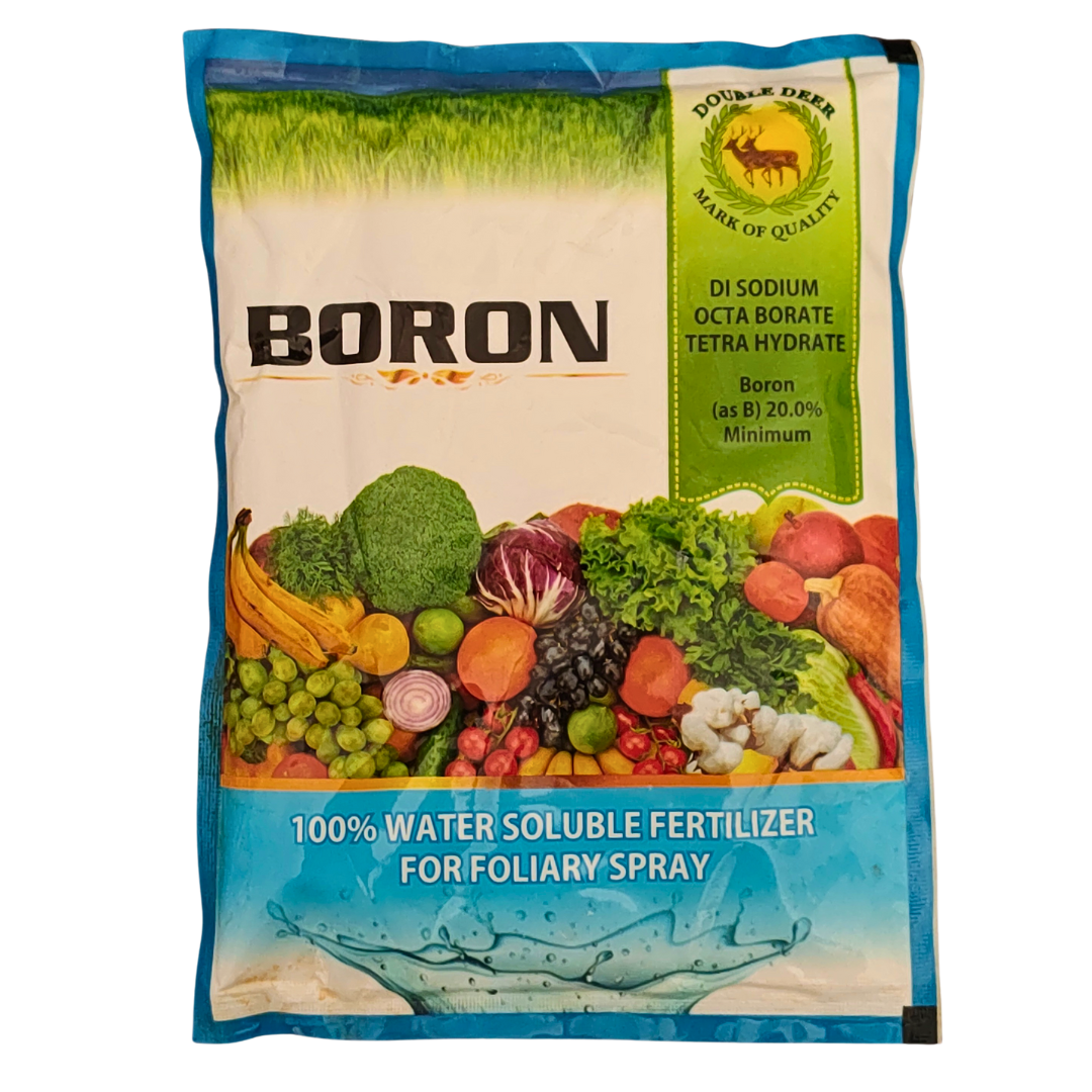 Double Deer Boron 20% Fertilizer bottle - FarmMate.in