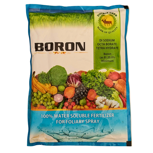 Double Deer Boron 20% Fertilizer bottle - FarmMate.in