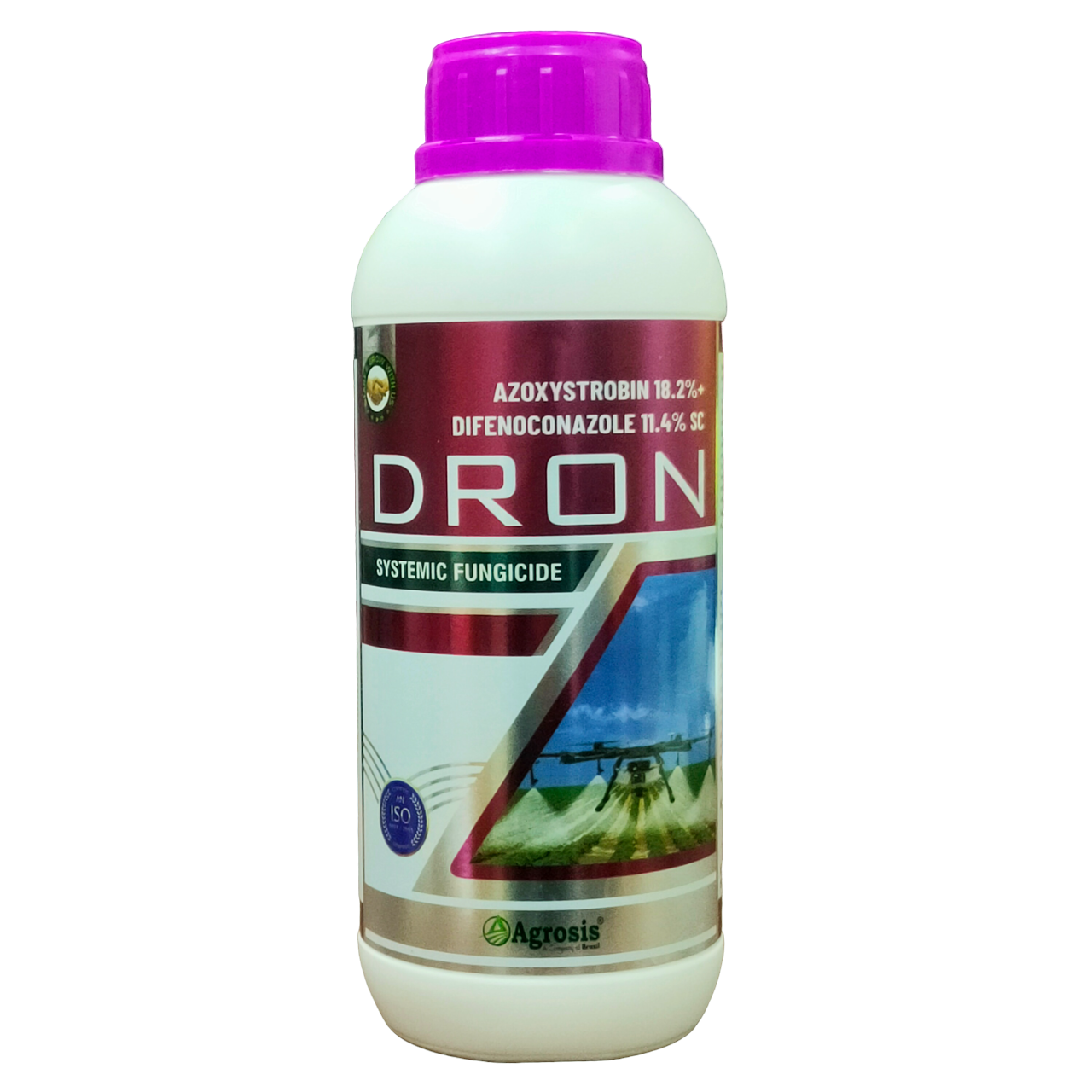 Dron (Azoxystrobin 18.2% + Difenoconazole 11.4% SC) Systemic Fungicide