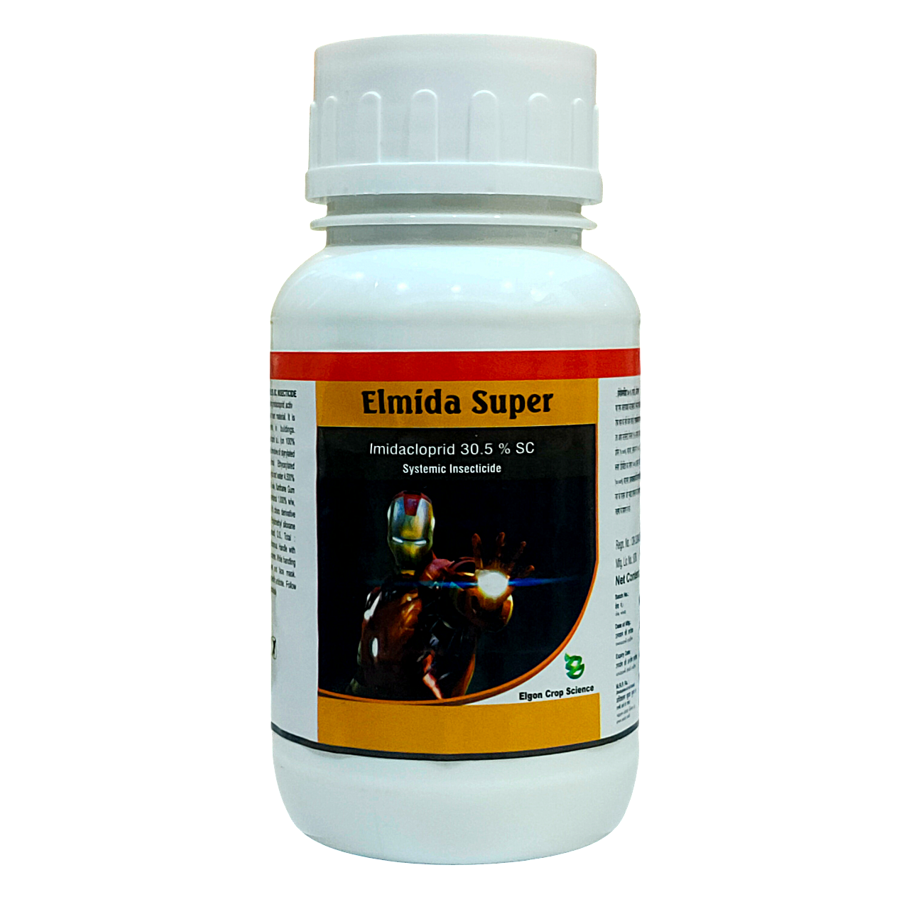 Elmida Super Imidacloprid 30.5% SC Insecticide bottle - FarmMate.in