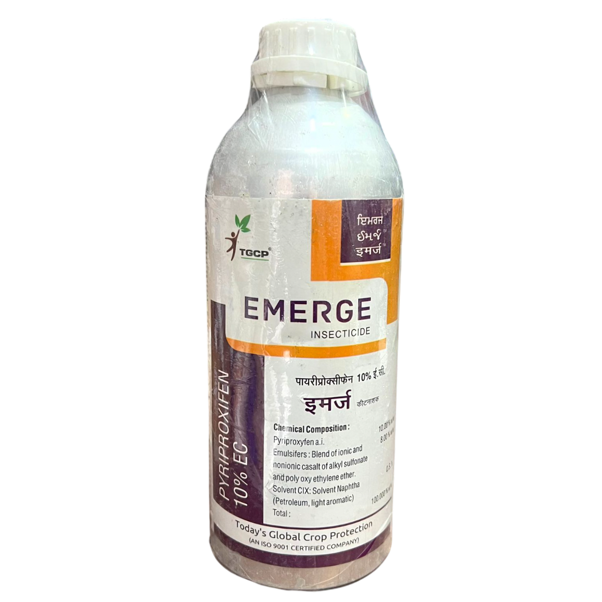 Emerge Pyriproxyfen 10% EC Insecticide bottle