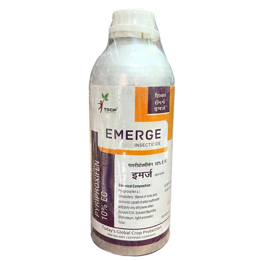 Emerge Pyriproxyfen 10% EC Insecticide bottle