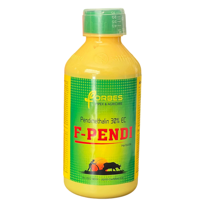 F-Pendi Pendimethalin 30% EC Herbicide bottle