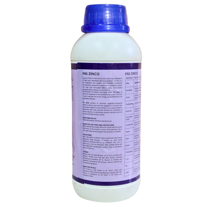 Fas Zinco Fertilizer product packaging