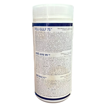 Foli-Sulf 75 Fungicide product packaging