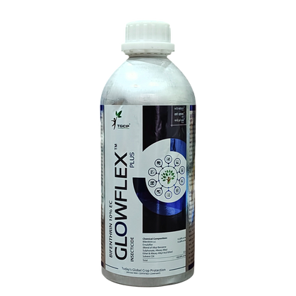 Glowflex Bifenthrin 10% EC Insecticide bottle - FarmMate.in
