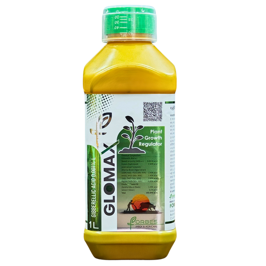 Glowmax Gibberellic Acid 0.001% L Plant Growth Regulator bottle - FarmMate.in