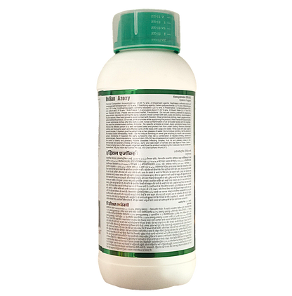 Indian Azoxy Fungicide label details